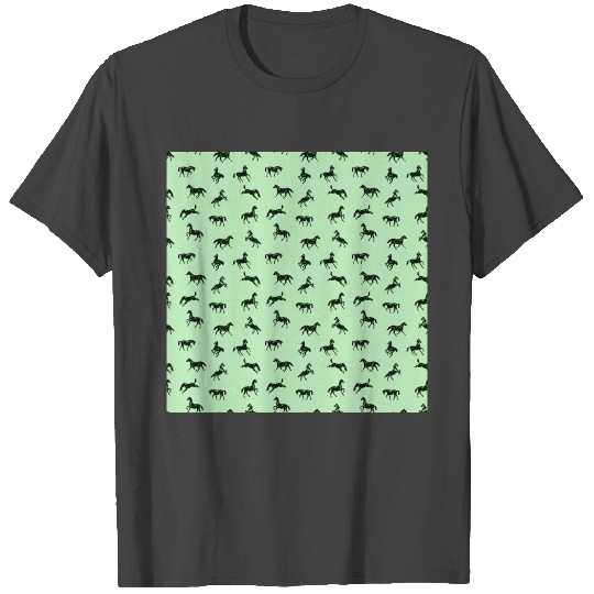 Horse Pattern | Horseback Riding Pony Stallion T Shirts