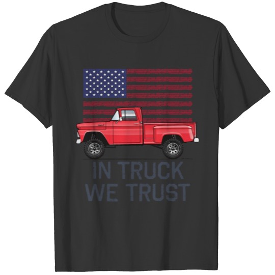In Truck We Trust Cardinal Red T-shirt