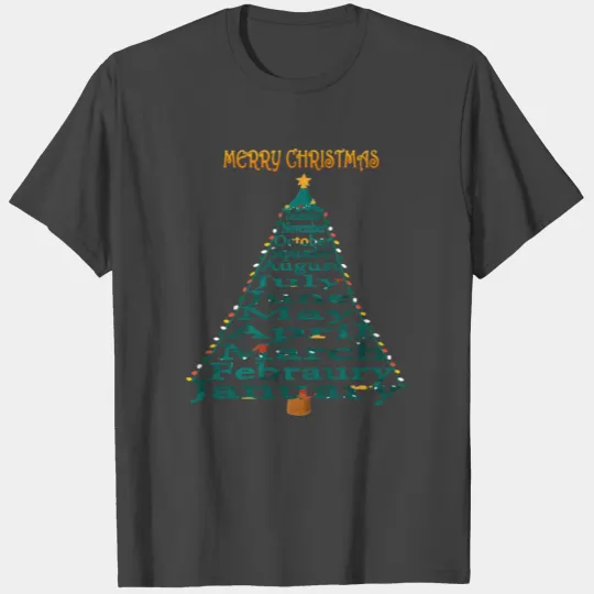 merry christmas,New Year's Holiday T Shirts