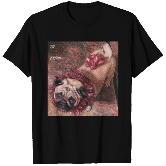 A Christmas Pug T Shirts