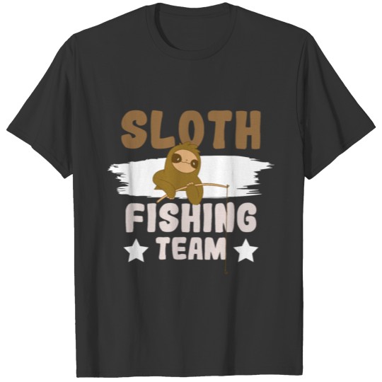Sloth Fishing Team T-shirt