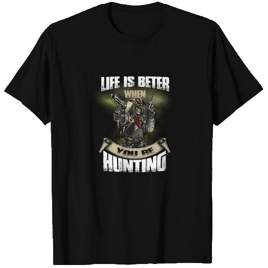 Grim Reaper Hunter T Shirts