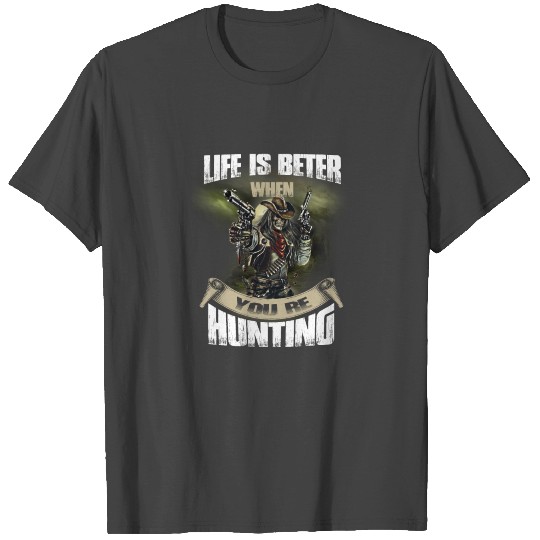 Grim Reaper Hunter T Shirts