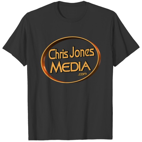 Chris Jones Media - Gold Logo T-shirt