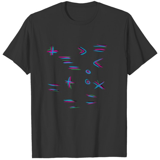 Math symbols signs T-shirt