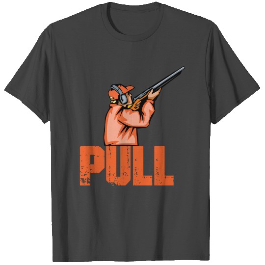 Pull Skeet Shooting Clay Pigeon Duck Hunting Trap T Shirts