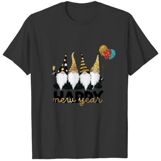 Gnomes Happy New Year T-shirt