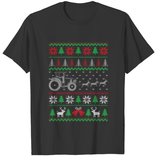 Funny Farmer Christmas T Shirts