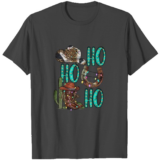 Ho Ho Ho Western T Shirts