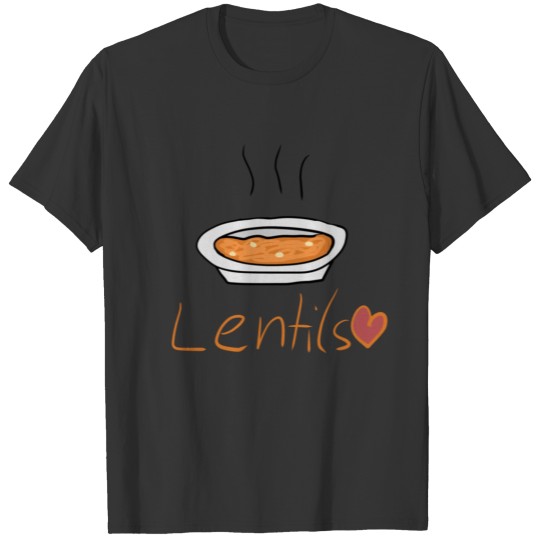 Red lentil soup T-shirt