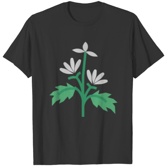 Flowered Herb T Shirts