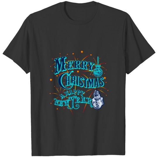 Christmas New Year T Shirt T-shirt