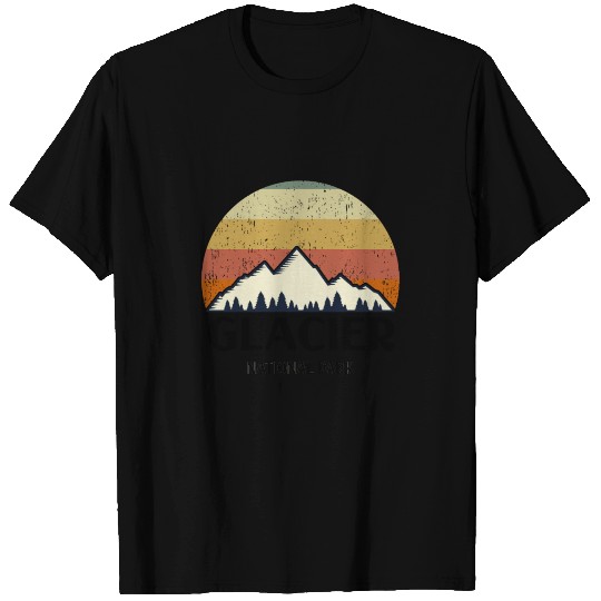 Vintage Glacier National Park T Shirts