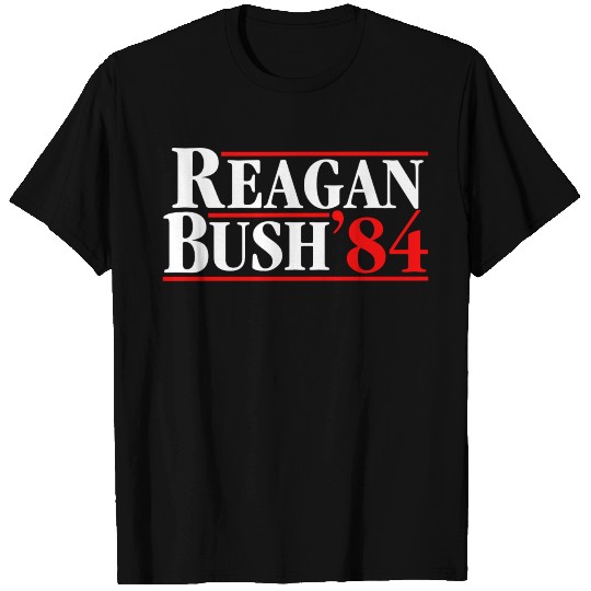 Reagan Bush 84 T Shirts