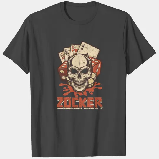 Poker game poker cards gambler poker player T Shirts