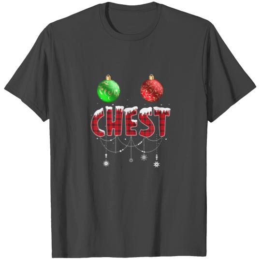 Chest Nuts Christmas T Matching Couple Chestnuts T Shirts