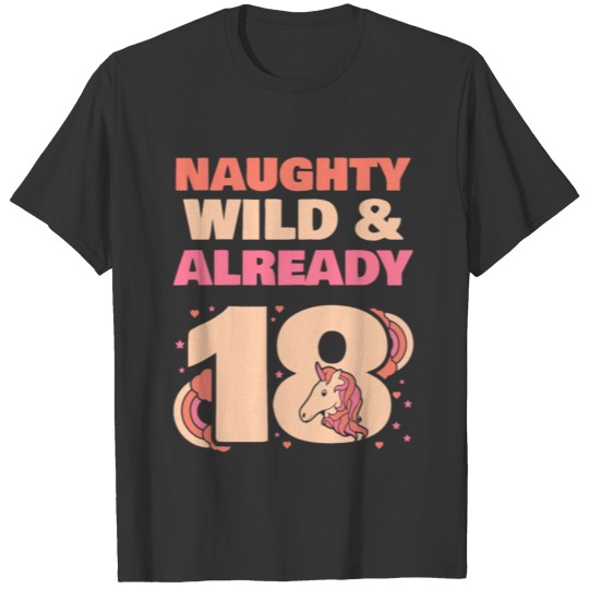 Gift 18 years birthday girl horse T Shirts