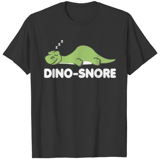 Dino Snore Pajamas Dinosaur Pullover T Shirts