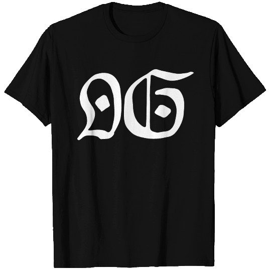 OG Original Gangster (White on Red) T Shirts