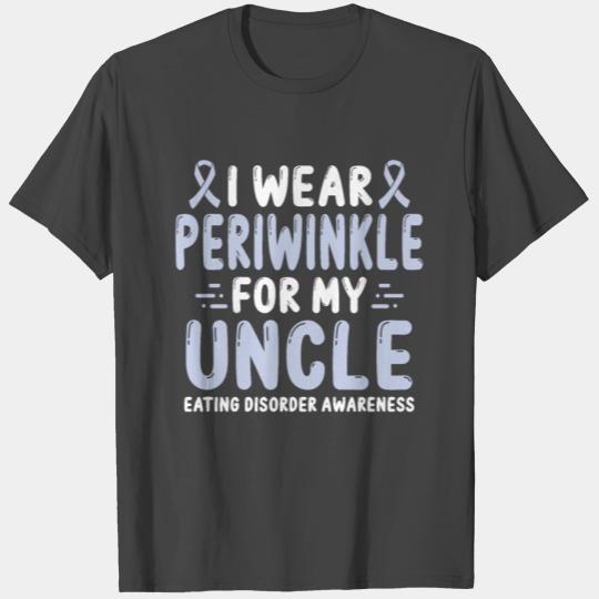 Eating Disorder Awareness Uncle Periwinkle Ribbon T Shirts