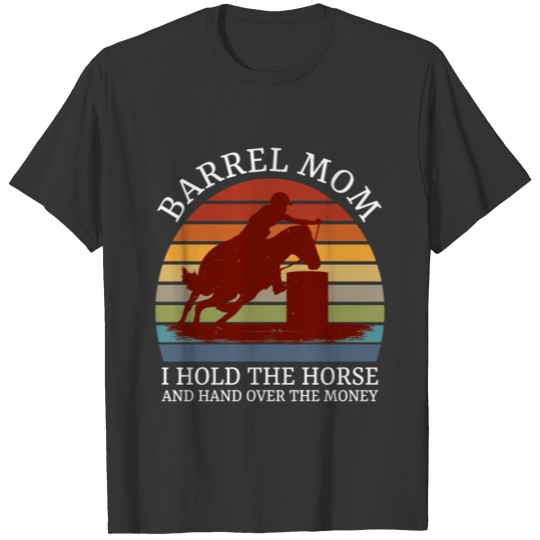 Barrel Dad Funny Barrel Racing T Shirts