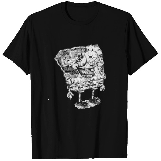 Zombie - Sponge Bob. T Shirts