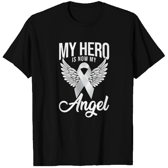 Lung Cancer Ribbon Premium T Shirts