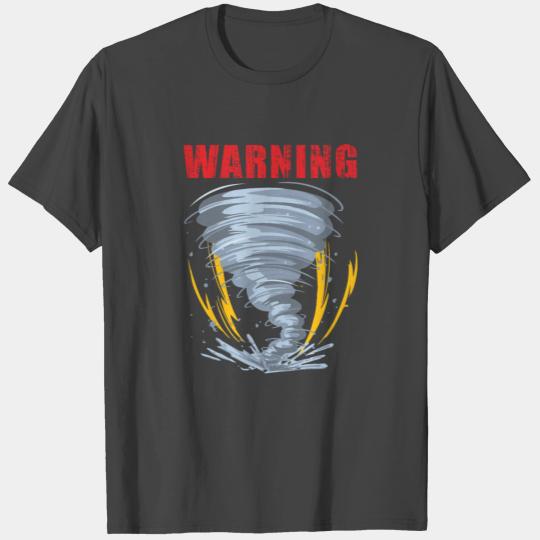 Funny STORM CHASER WARNING HURRICANE Tornado Siren T Shirts