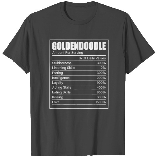 Golden Labradoodle Owner Doodle Dog Lover Goldendo T Shirts