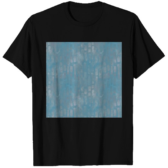 Blue Batik Pattern T Shirts