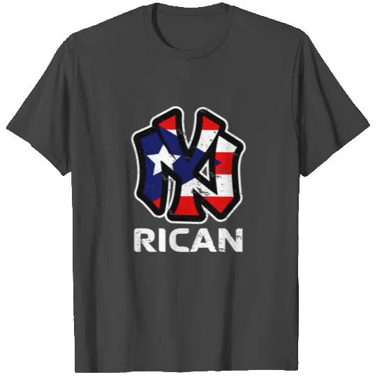 Proud Nuyorican Puerto Rico T Shirts