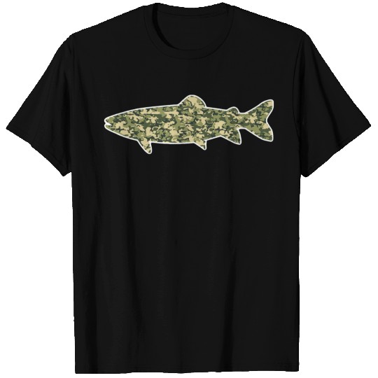 Camo Trout T Shirts