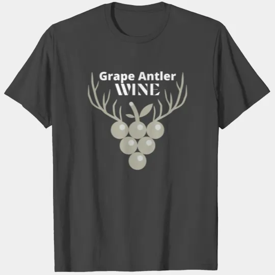 Grape Antler Wine Will and Grace T Shirts