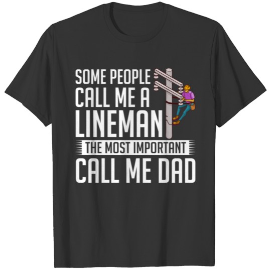 Lineman Wife Linewife Lineworker Powerline T-shirt