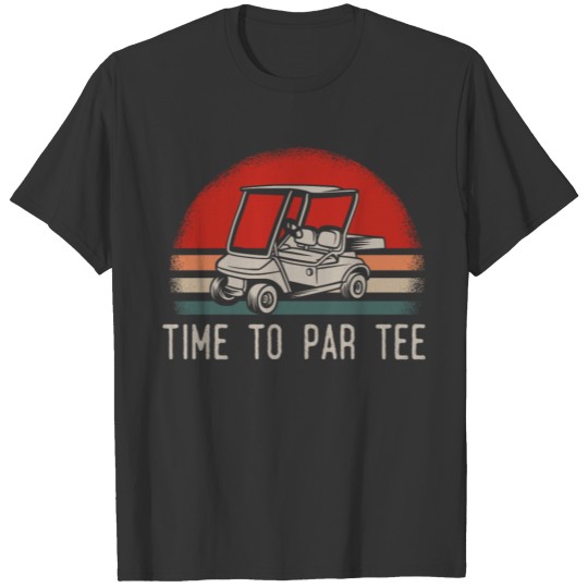 golfer, golf player, golf cart T-shirt