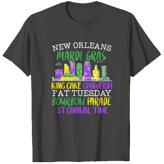 Mardi Gras 2022 Celebration New Orleans Louisiana T Shirts