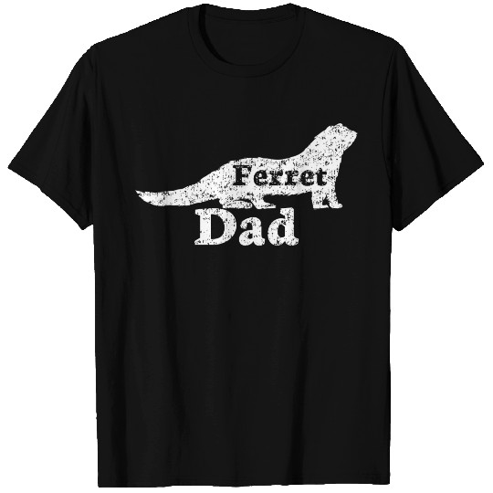 Ferret Dad Sweat T Shirts