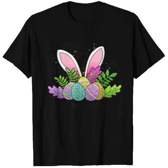 Funny Womens Easter Bunny Ear Flower Headband for T Shirts
