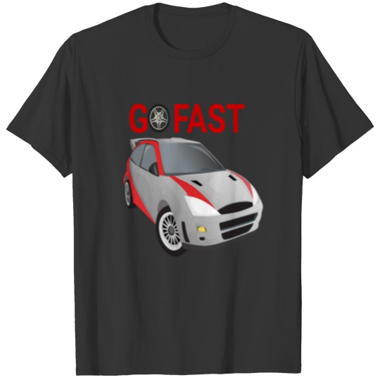 car go fast -funny car- T Shirts