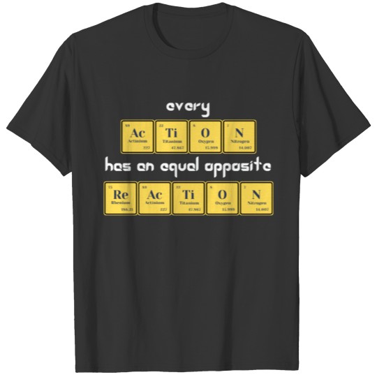 Classic Nerdy Chemistry and Physicist Physics Love T Shirts