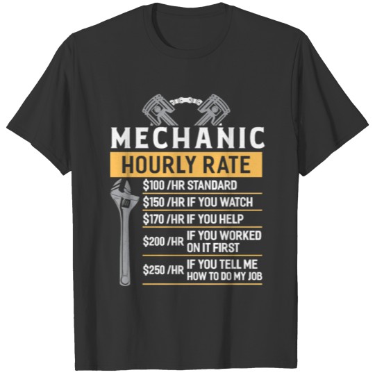 Mechanic Car Mechanic Garage Auto Mechanic Mechani T-shirt