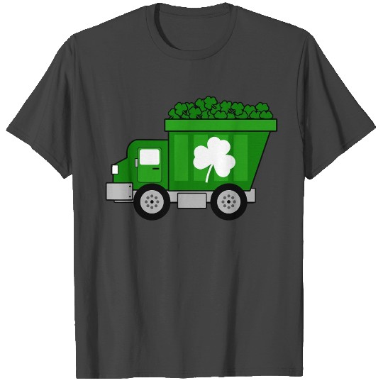 Boys Irish St Patricks Day Holiday Dump Truck T Shirts