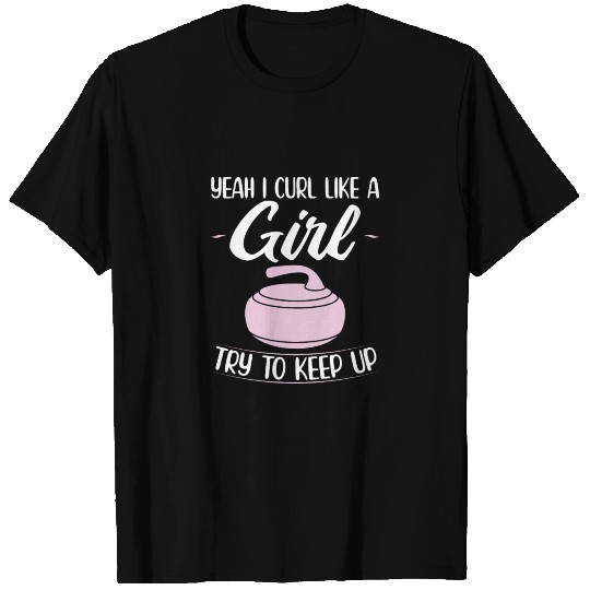 Curling Gift Ideas | Curler Winter Sports Curling T Shirts