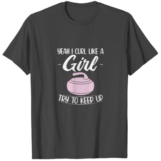 Curling Gift Ideas | Curler Winter Sports Curling T Shirts