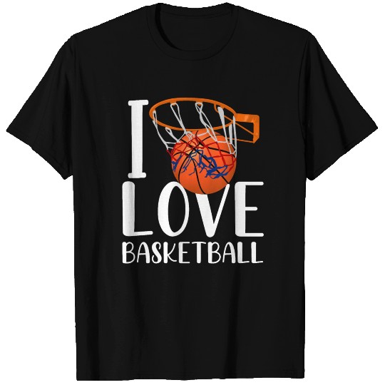 I Love Basketball T Shirts