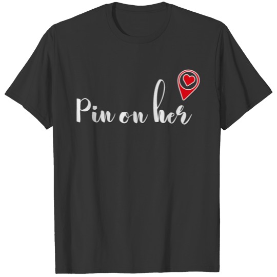 Pin on her I love her T Shirts,Valentines Day T Shirts