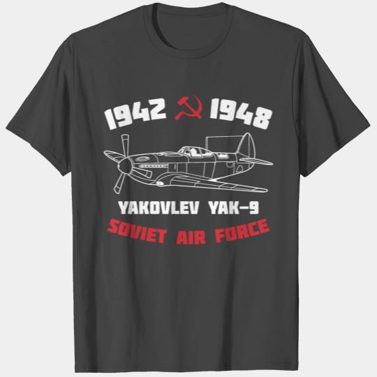 1943 1948 Yakovlev Yak 9 Soviet Air Force T Shirts