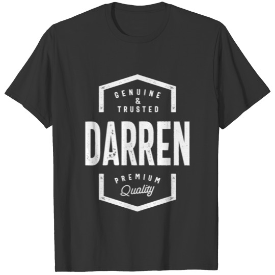 Darren Funny Personalized Birthday T-shirt