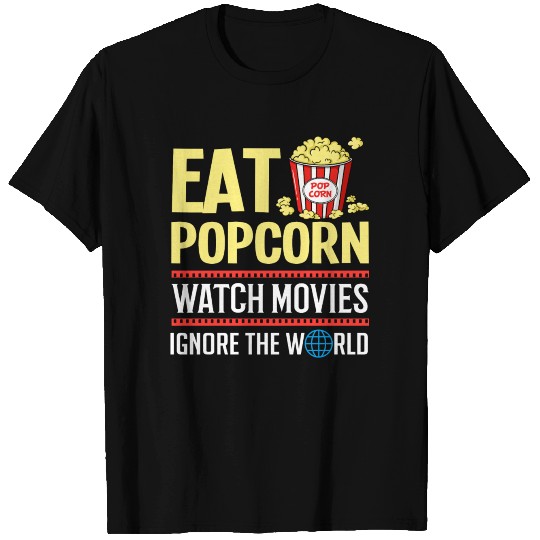 Popcorn Machine Movie Snack Maker T Shirts