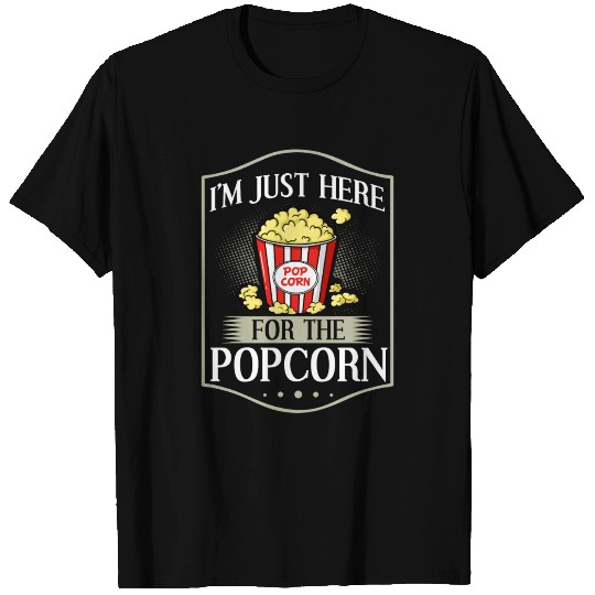 Popcorn Machine Movie Snack Maker T Shirts